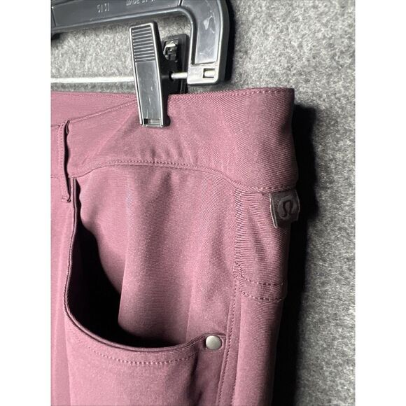 Lululemon ABC Pant Classic *34" Maroon Size 34 Athletic - Picture 9 of 13